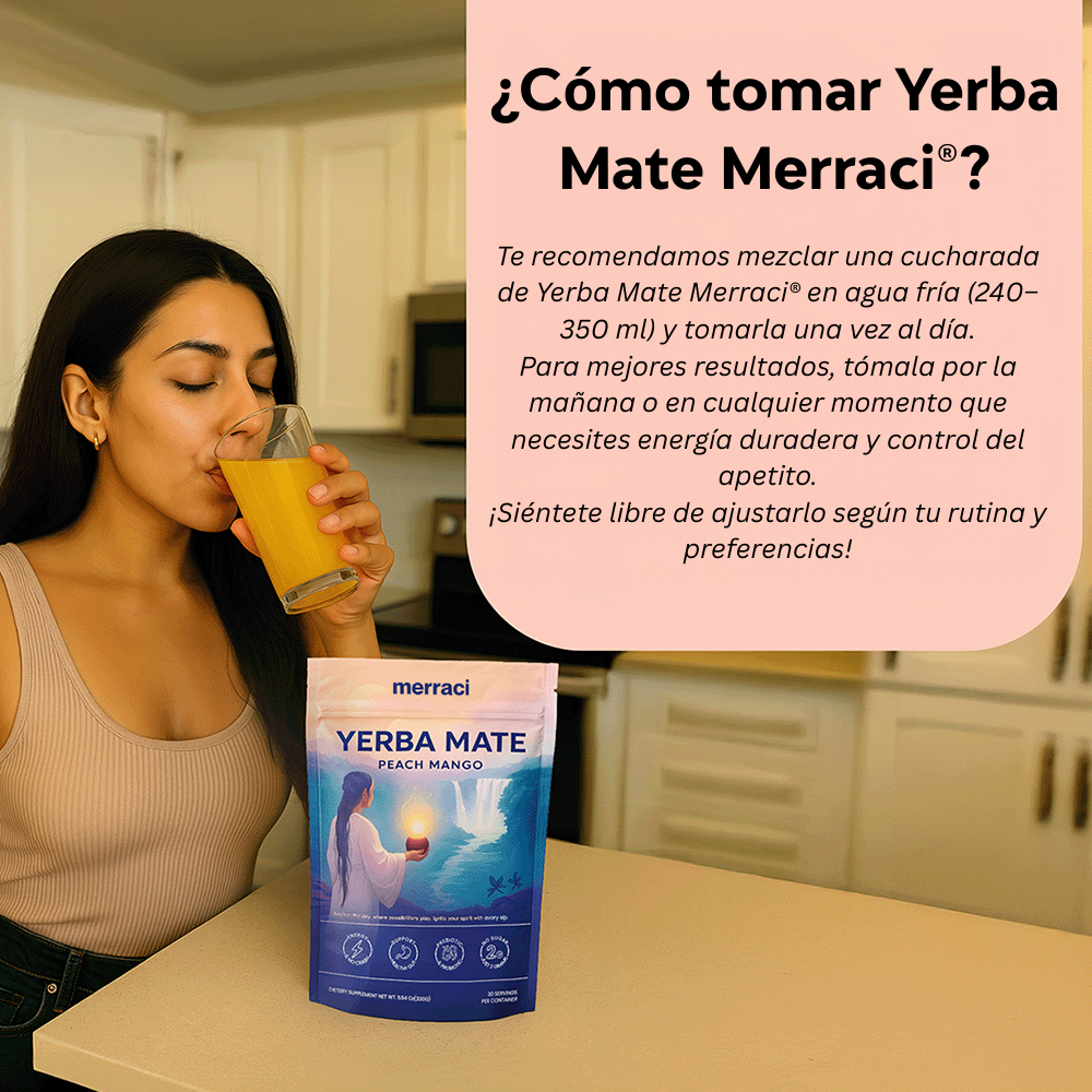 Merraci™ Yerba Mate – Fórmula Herbal Funcional