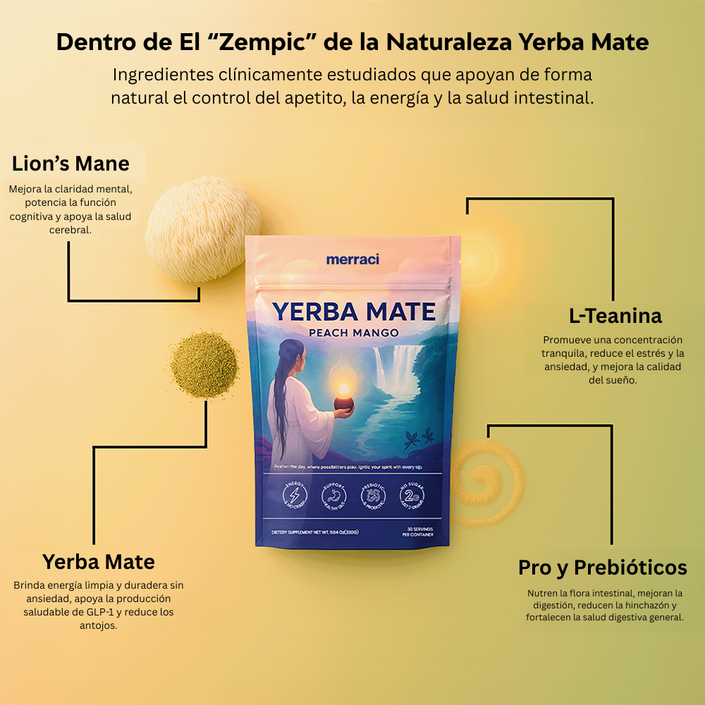 Merraci™ Yerba Mate – Fórmula Herbal Funcional