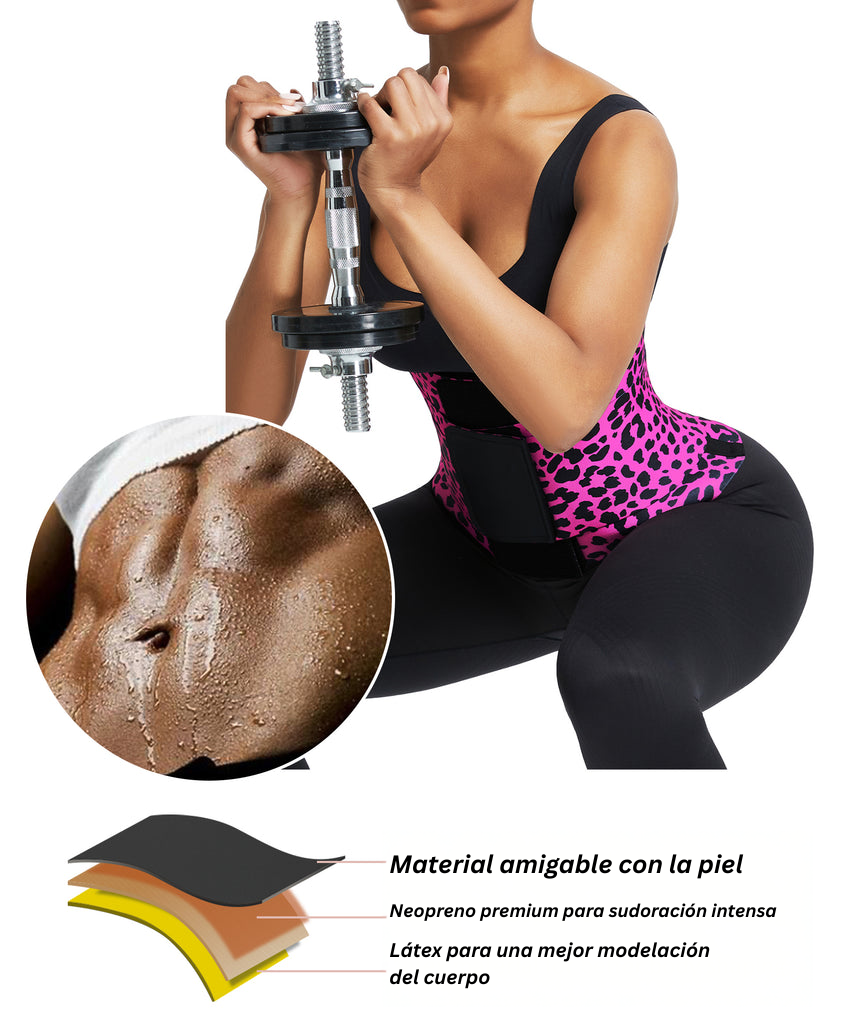 Merraci™ Faja Reductora Triple Cinturilla – Moldeo Extremo para Cintura de Reloj de Arena y Control Abdominal