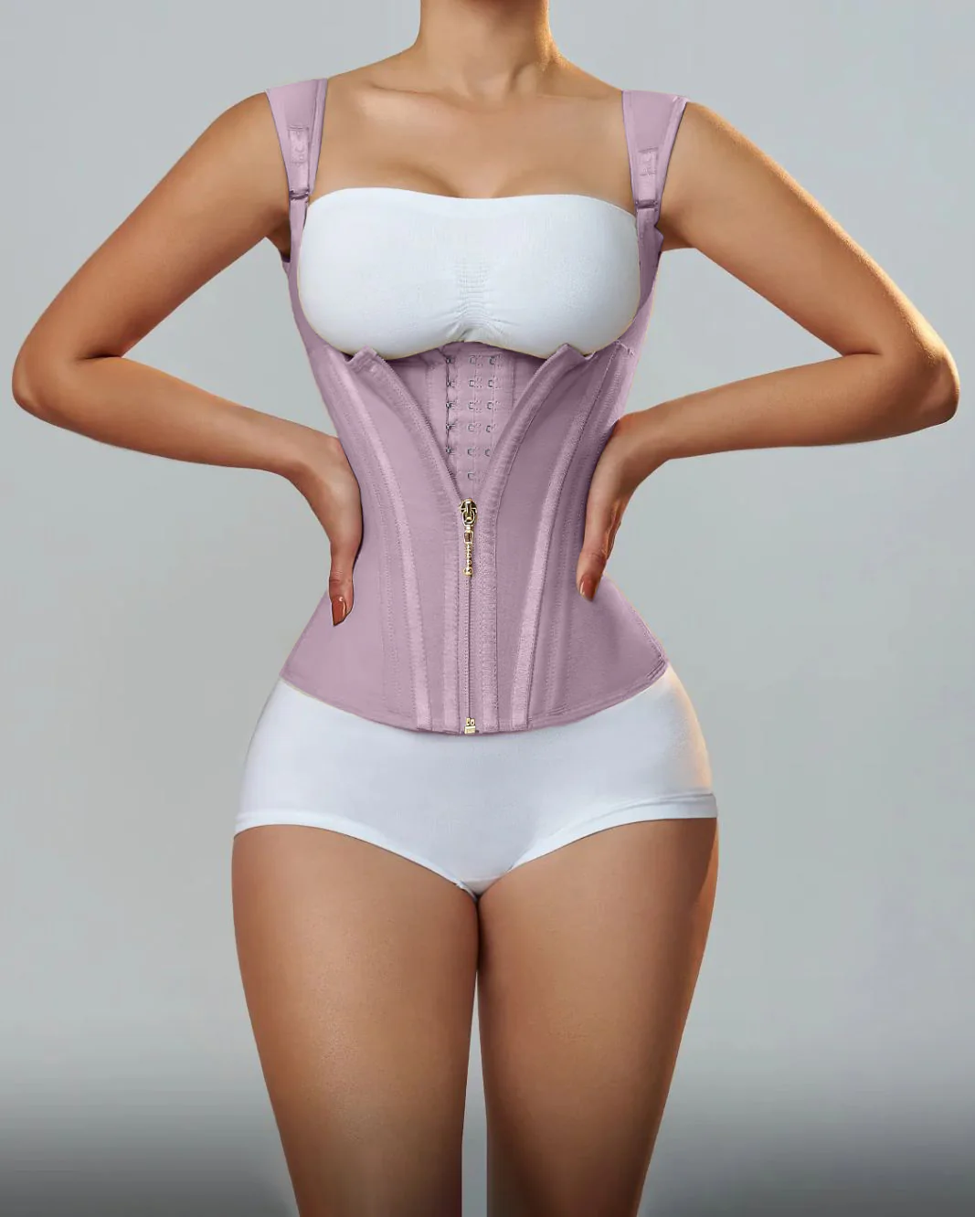 Merraci™ Faja Chaleco con Doble Cinturilla – Control Abdominal y Moldeo de Cintura