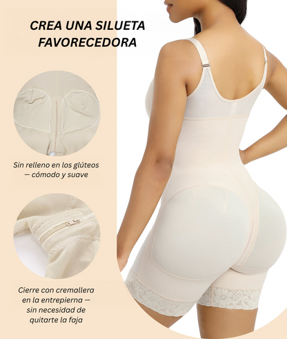 Merraci™ Faja Moldeadora de Cuerpo Completo – Control Abdominal y Realce de Glúteos