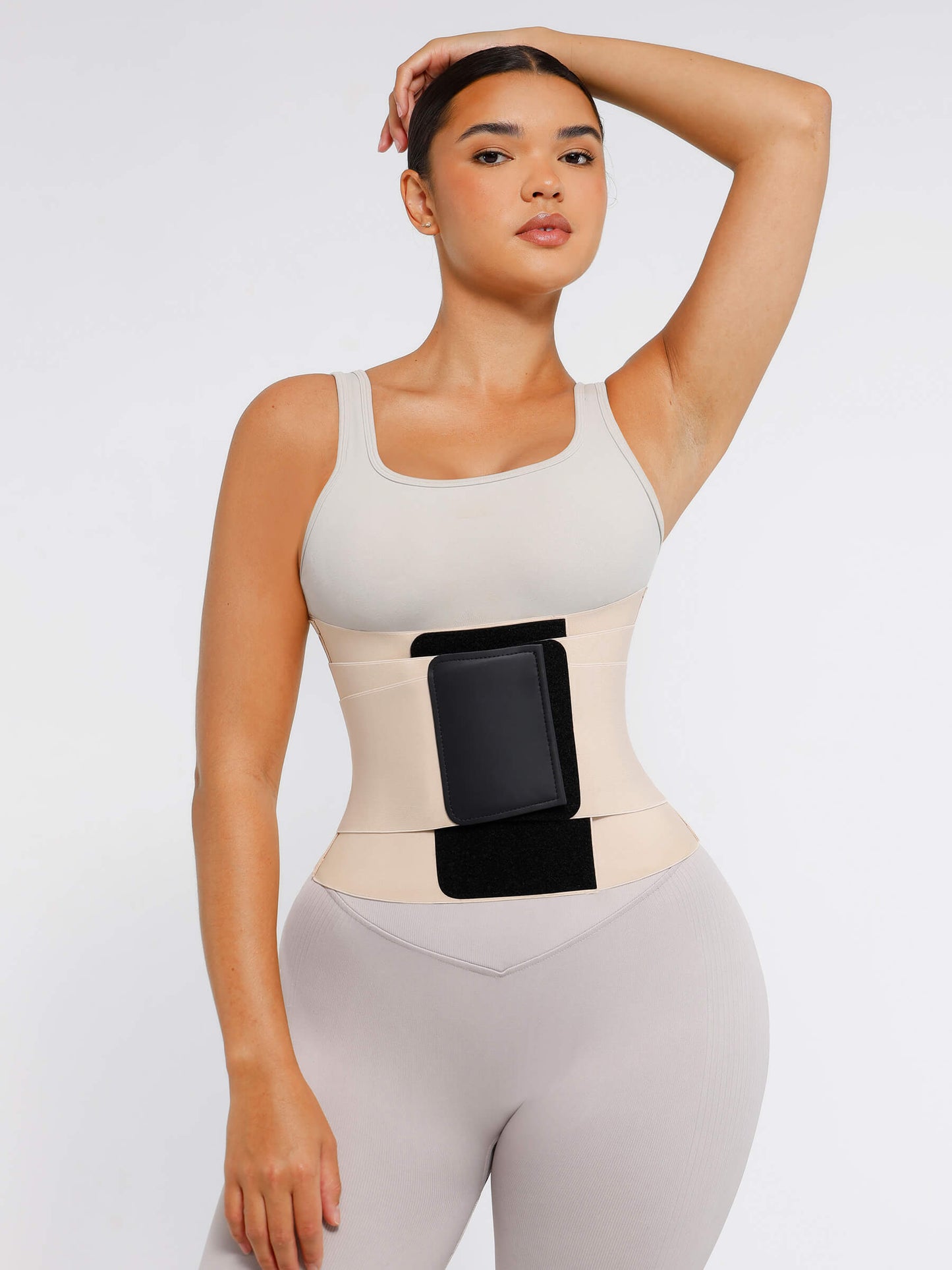 Merraci™ Faja Reductora Triple Cinturilla – Moldeo Extremo para Cintura de Reloj de Arena y Control Abdominal