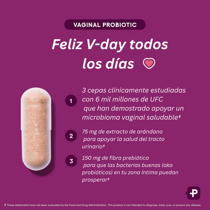 Merraci™ Probiótico Íntimo – Equilibrio y pH Vaginal