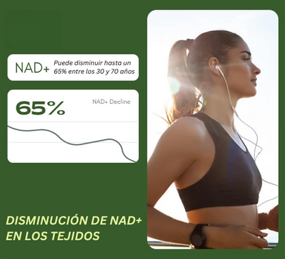 Merraci™ NAD+ Avanzado – Apoya Energía Celular y Longevidad