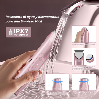 Merraci™ Recortadora 2 en 1 – Afeitado Sin Dolor y Resistente al Agua