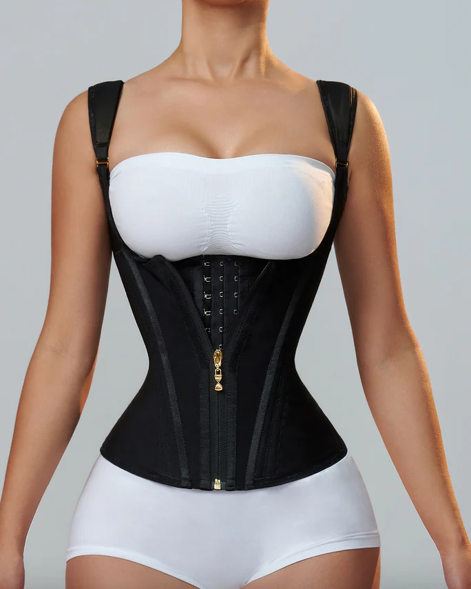 Merraci™ Faja Chaleco con Doble Cinturilla – Control Abdominal y Moldeo de Cintura