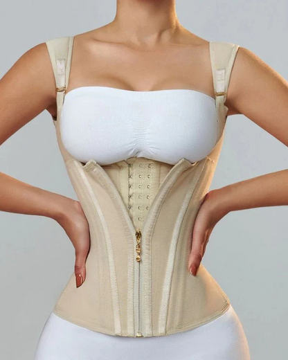 Merraci™ Faja Chaleco con Doble Cinturilla – Control Abdominal y Moldeo de Cintura