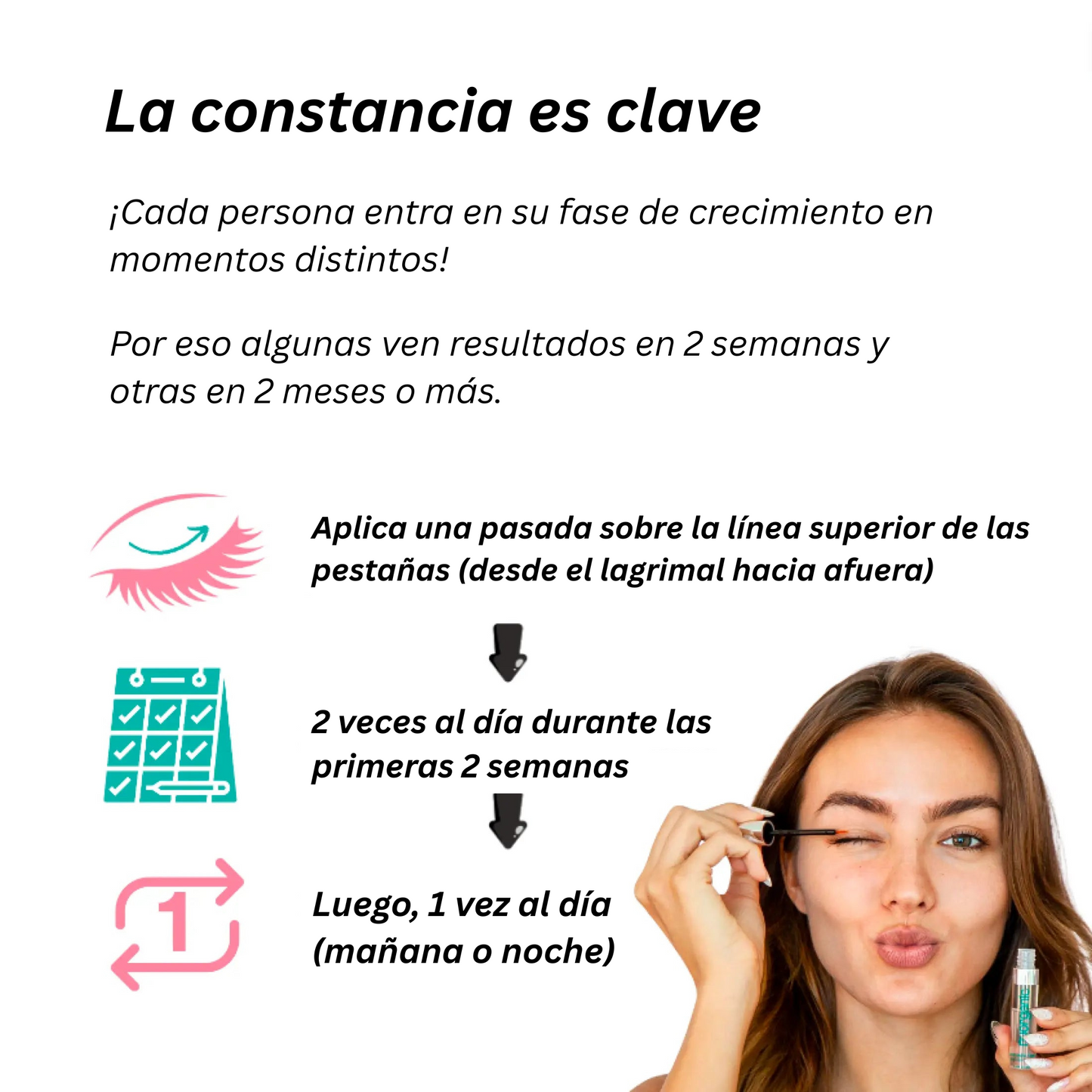 Merraci™ Sérum de Pestañas 8ML – Crecimiento Real, Sin Irritación